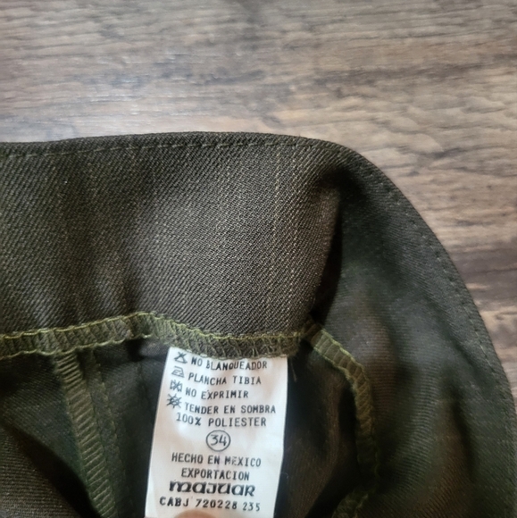 Vintage Majuar 3-Piece Ruched Tank Embroidered Blazer & Trouser Set Size 34 - Picture 8 of 16